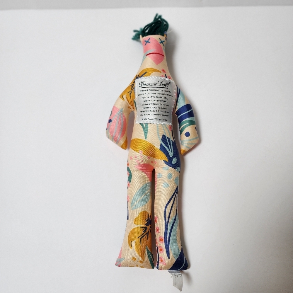Dammit Stress Relief Squishy Doll Gag Gift 12 Inches Tall Multi Color - Picture 2 of 6